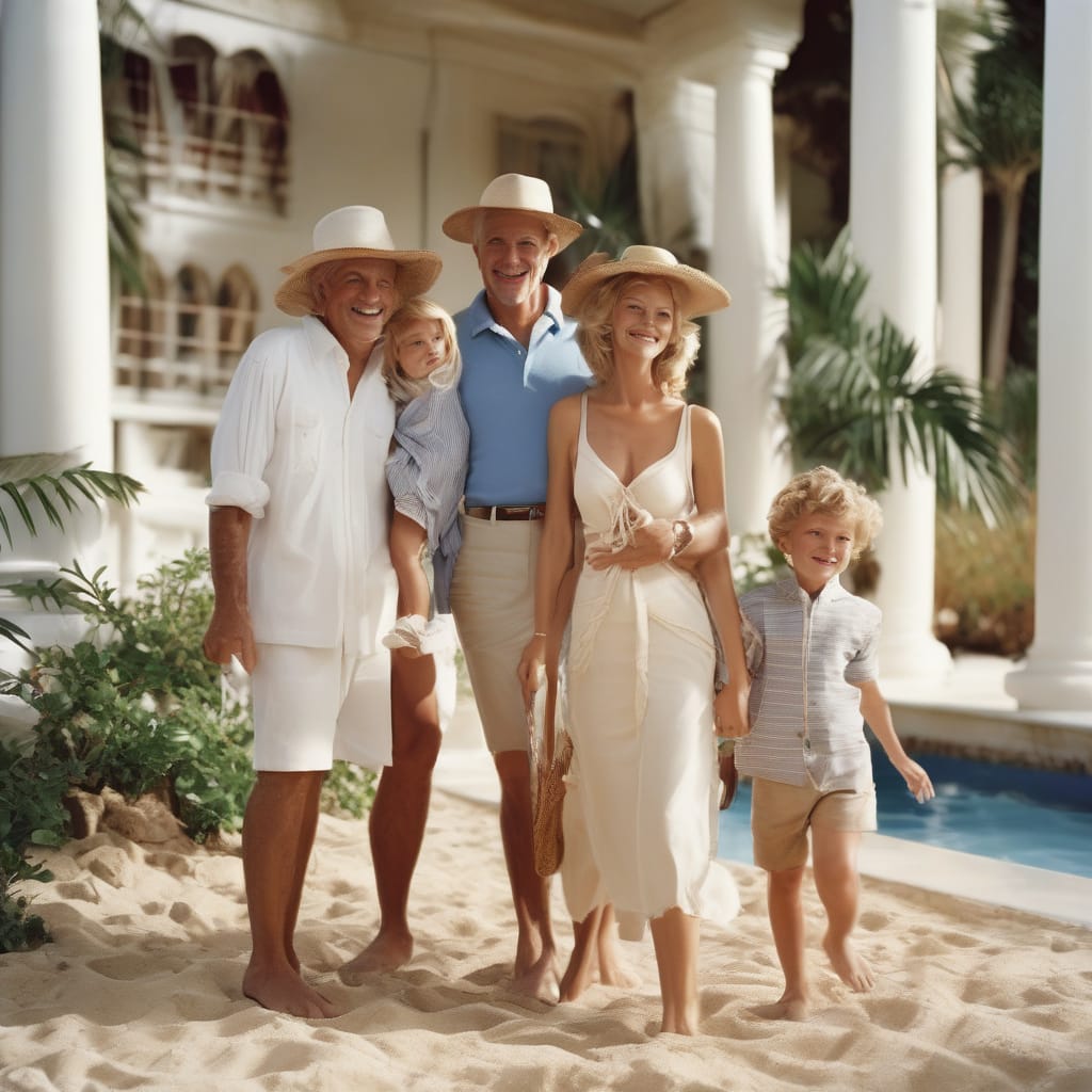 Family on vacation